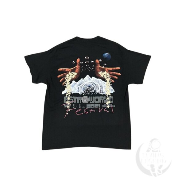 Travis Scott Astroworld Festival 2021 Concert Merch Goat Utopia Size Small - Picture 2 of 4